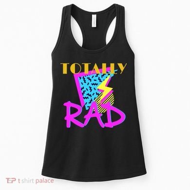 Totally Rad Retro 90's Women's Tank Top