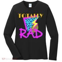 Totally Rad Retro 90's Women's Long Sleeve Shirt thumb 0