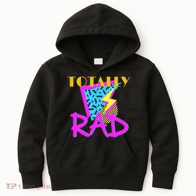 Totally Rad Retro 90's Kids Hoodie