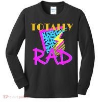 Totally Rad Retro 90's Kids Long Sleeve Shirt thumb 0