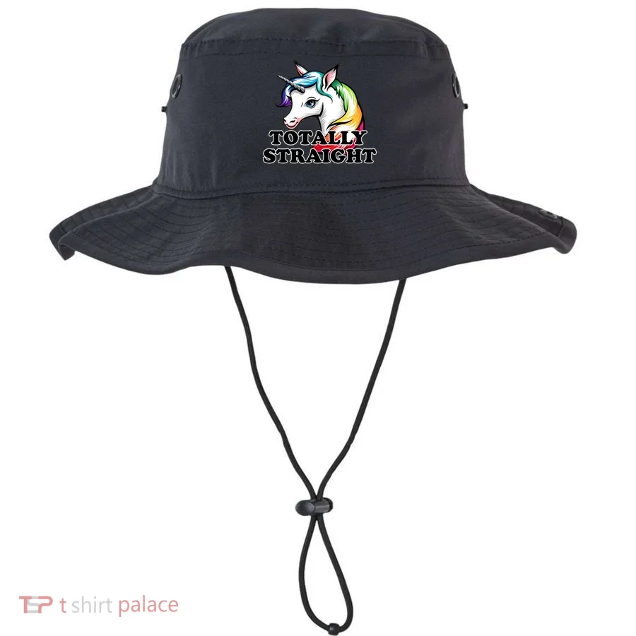 Totally Straight Unicorn Rainbow Bucket Hat