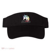 Totally Straight Unicorn Rainbow Visor thumb 0