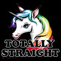 Totally Straight Unicorn Rainbow Visor thumb 3