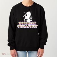 Totally Straight Unicorn Rainbow Pride Women's Sweatshirt thumb 0