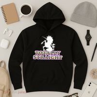 Totally Straight Unicorn Rainbow Pride Hoodie thumb 3