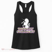Totally Straight Unicorn Rainbow Pride Women's Tank Top thumb 0