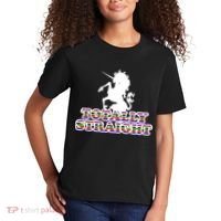 Totally Straight Unicorn Rainbow Pride Kids T-Shirt thumb 2