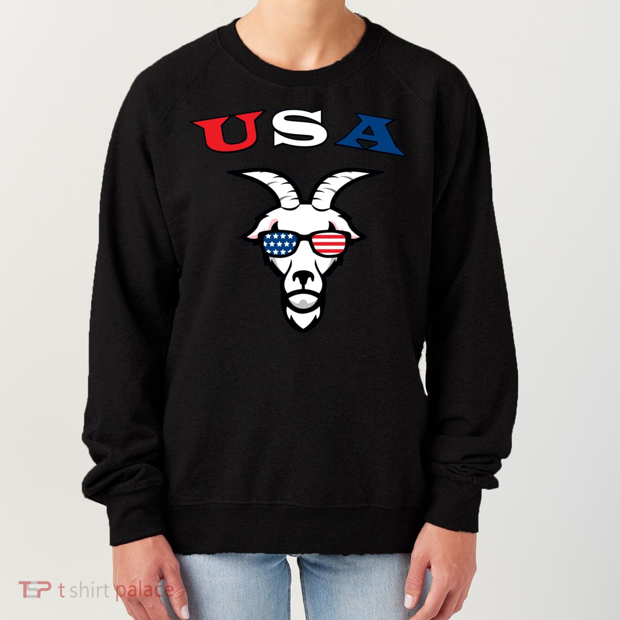 The Original Usa The Goat Women's Sweatshirt