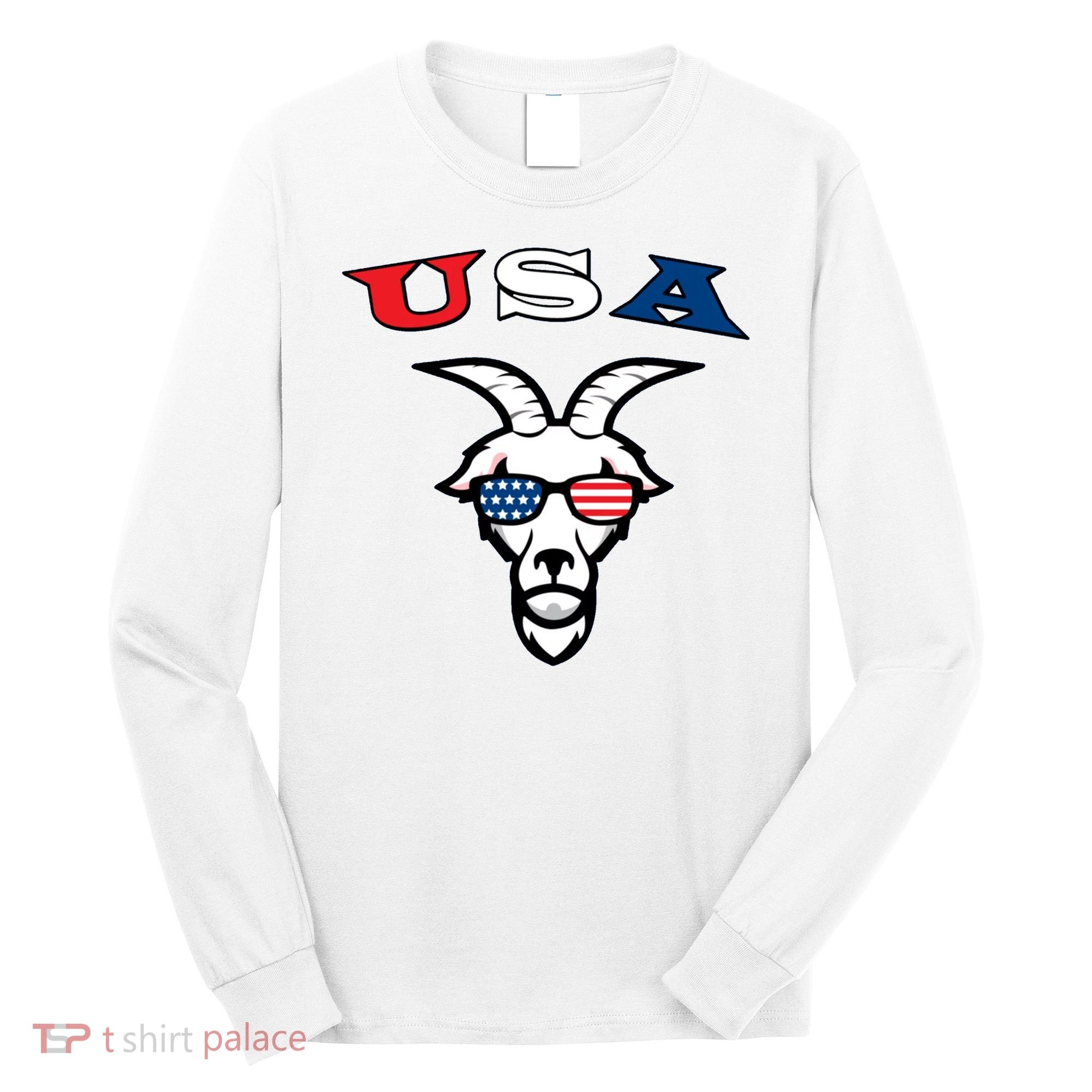 The Original Usa The Goat Long Sleeve Shirt