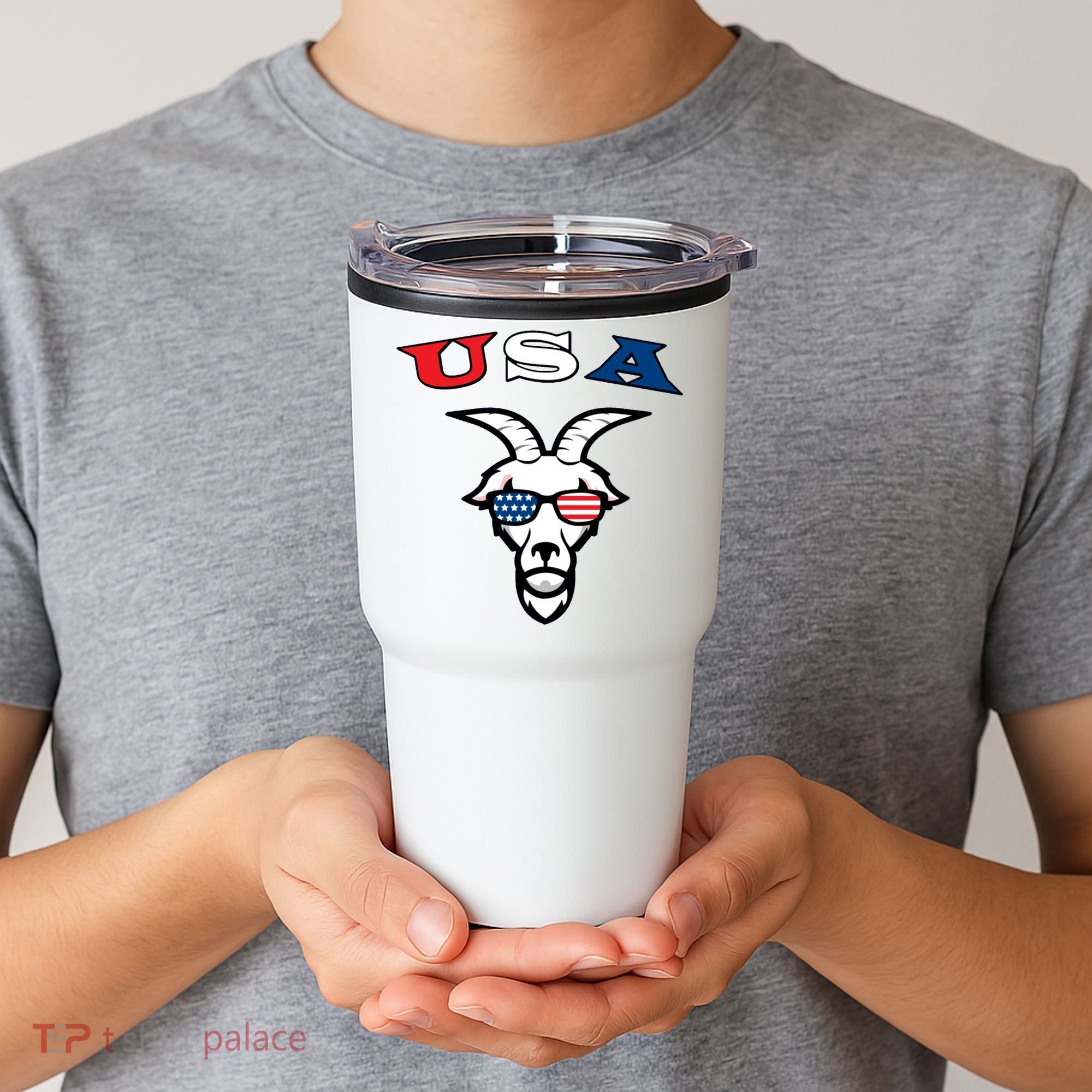 The Original Usa The Goat Tumbler