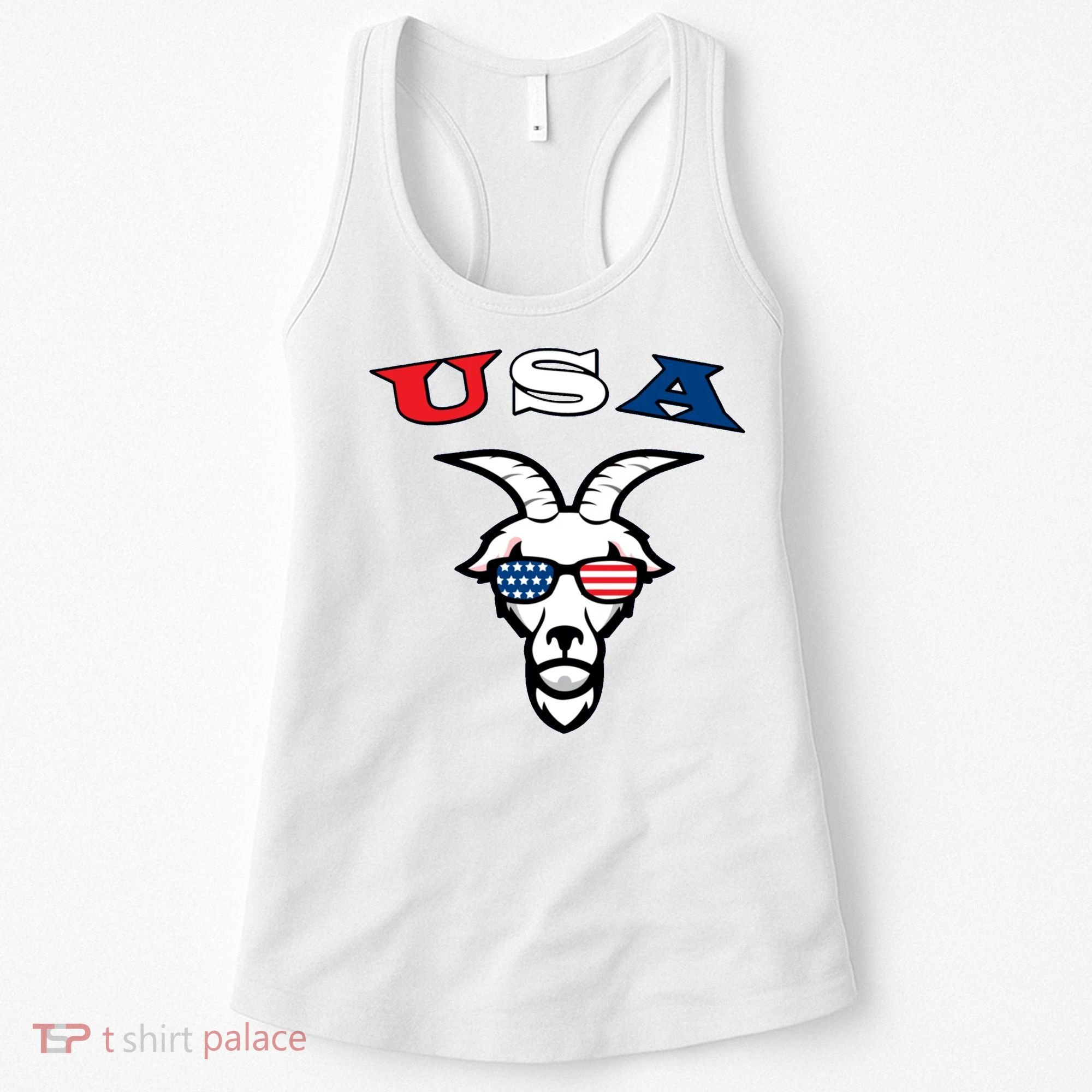 The Original Usa The Goat Women's Tank Top