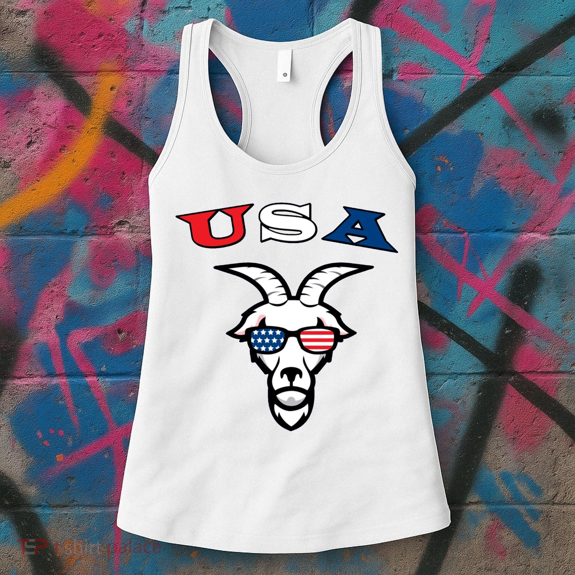 The Original Usa The Goat Women's Tank Top