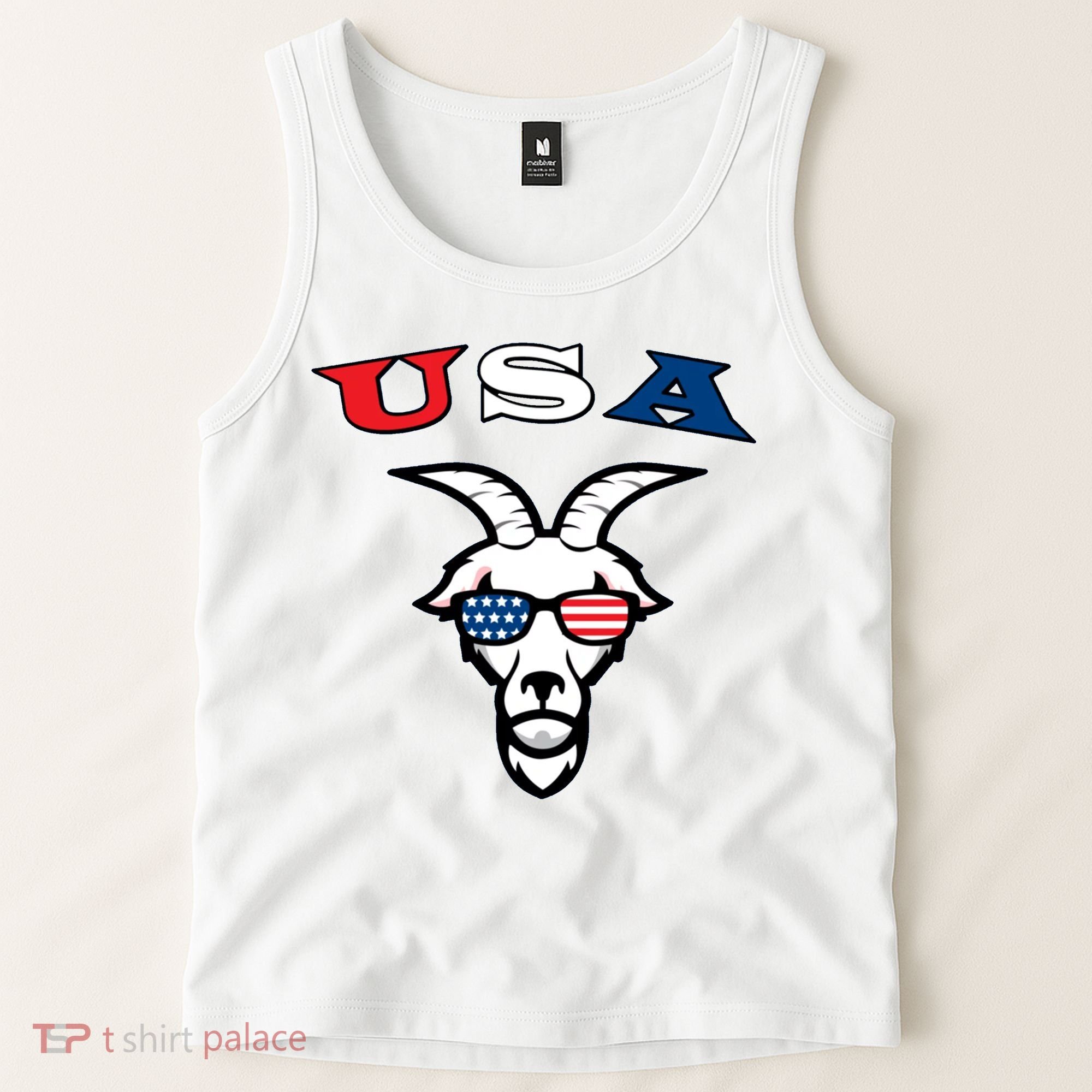 The Original Usa The Goat Tank Top