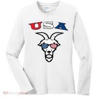 The Original Usa The Goat Women's Long Sleeve Shirt thumb 0