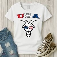 The Original Usa The Goat Women's T-Shirt thumb 3