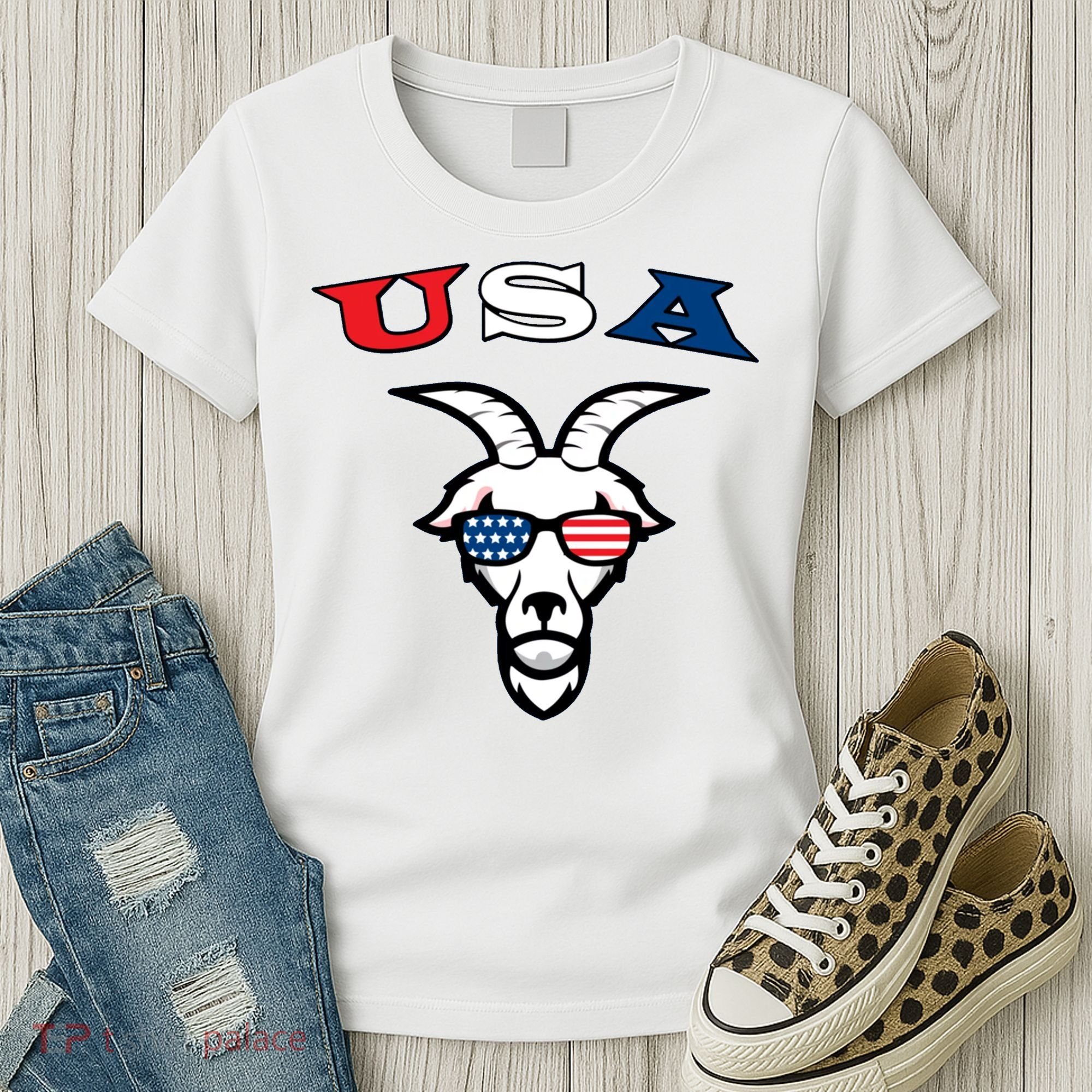 The Original Usa The Goat Women's T-Shirt