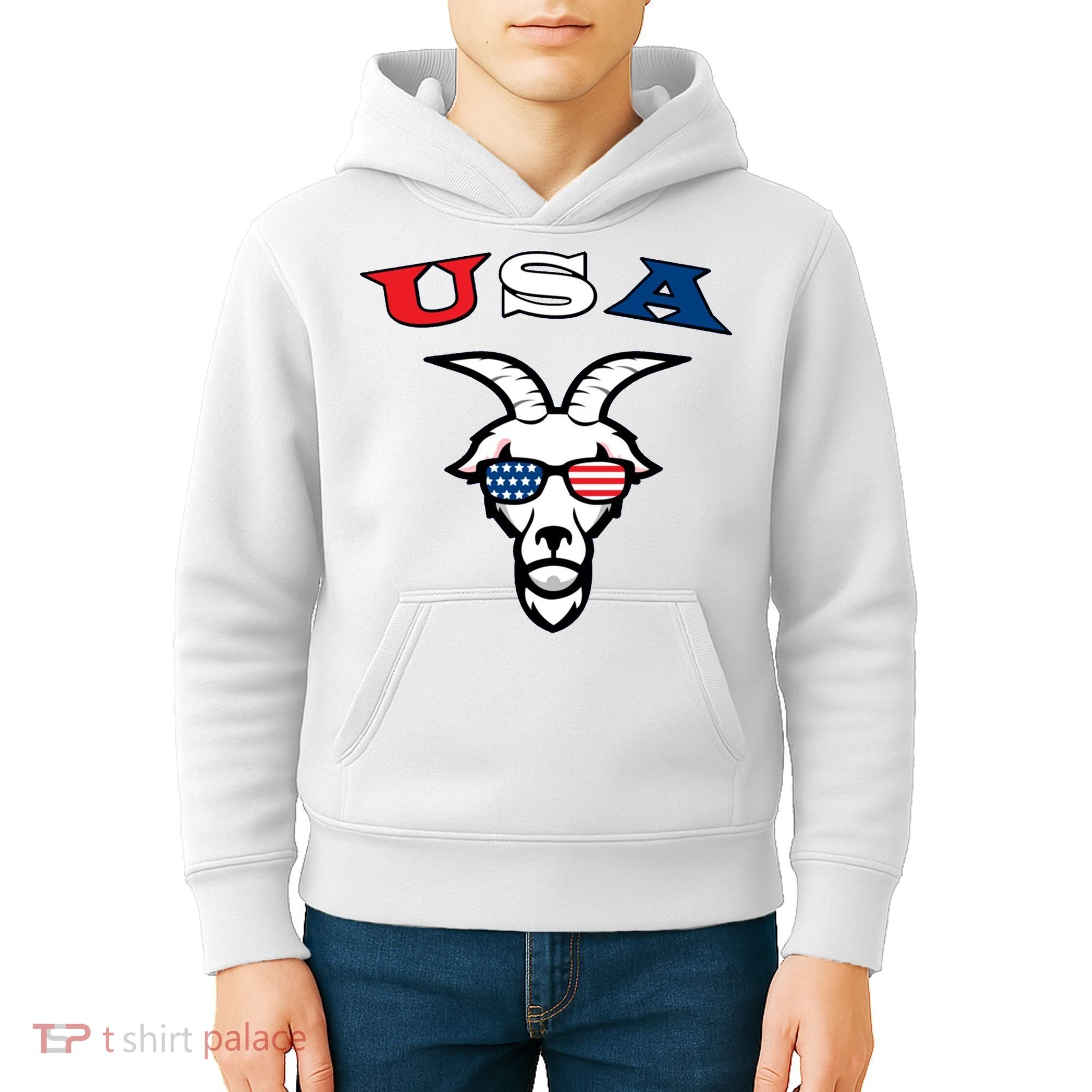 The Original Usa The Goat Kids Hoodie