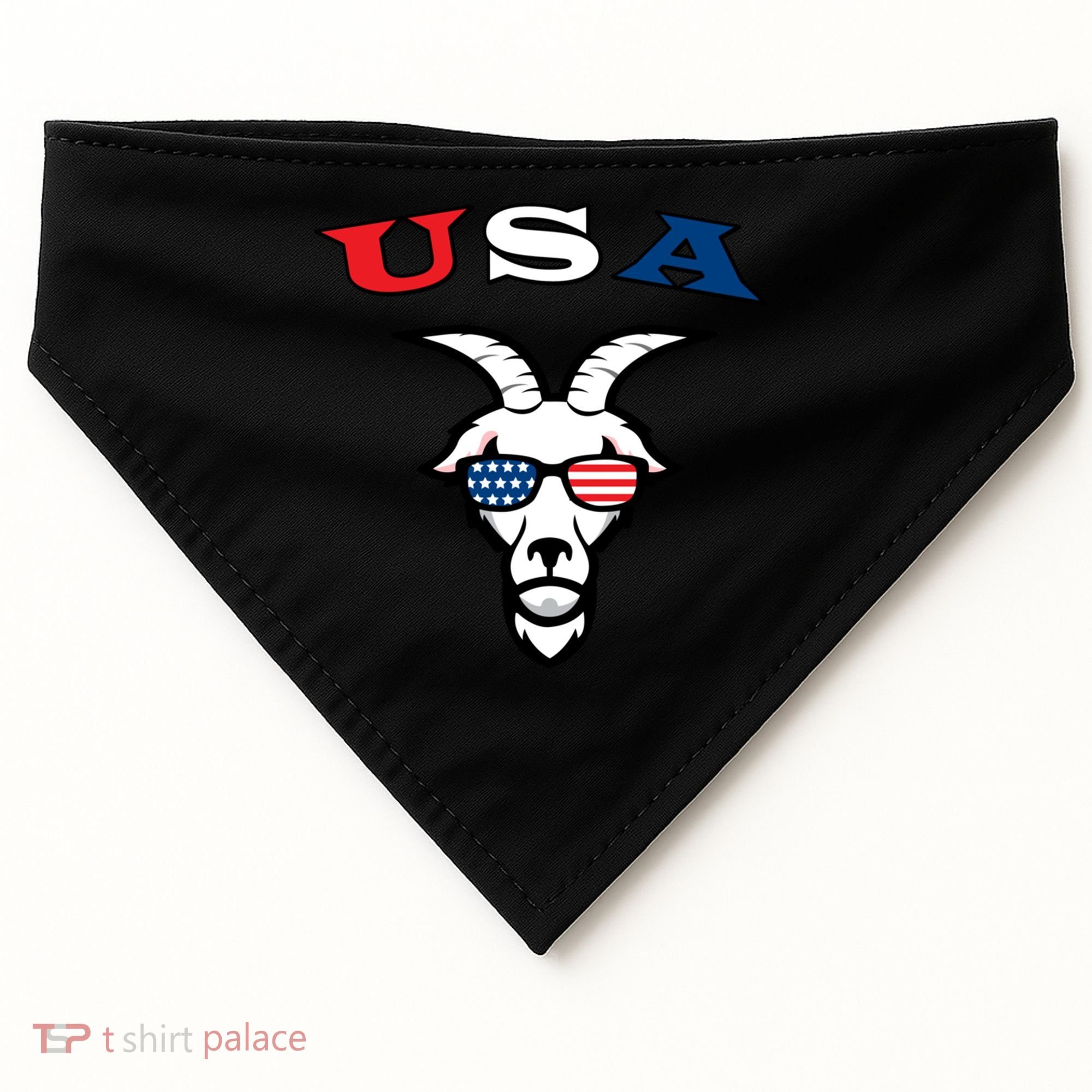 The Original Usa The Goat Gift USA-Made Doggie Bandana