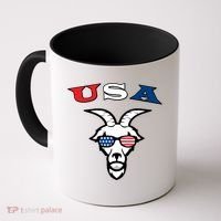 The Original Usa The Goat Gift Coffee Mug thumb 0