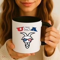 The Original Usa The Goat Gift Coffee Mug thumb 3