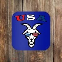The Original Usa The Goat Gift Coaster thumb 0