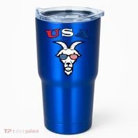 The Original Usa The Goat Gift Tumbler thumb 0