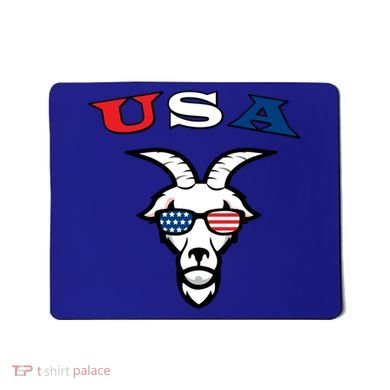 The Original Usa The Goat Gift Mousepad