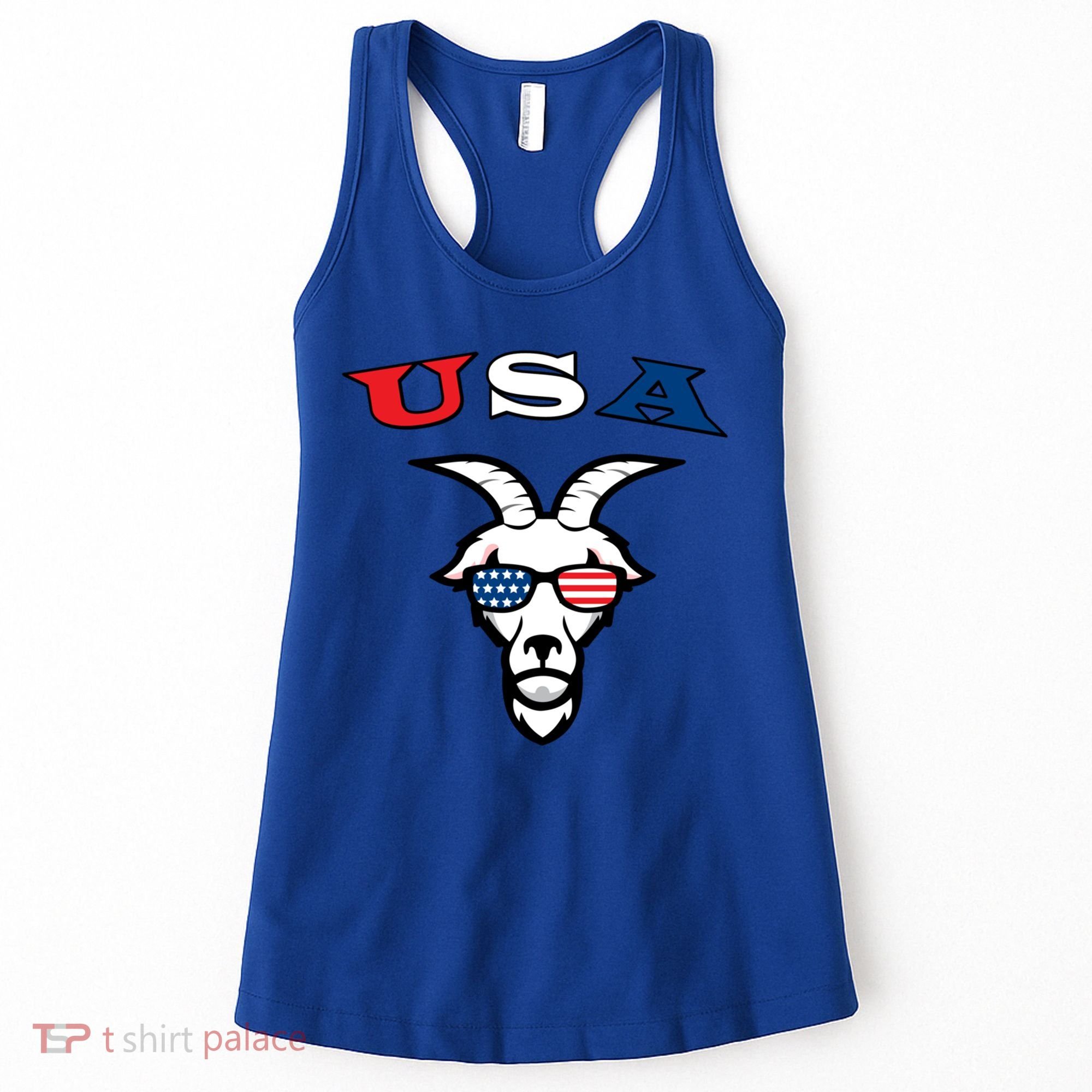The Original Usa The Goat Gift Women's Tank Top