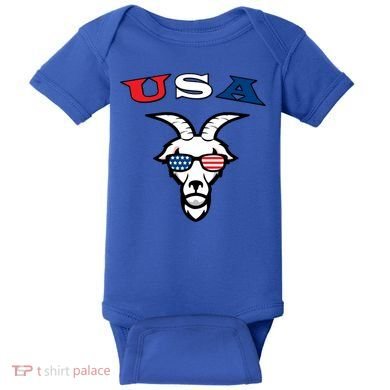 The Original Usa The Goat Gift Baby Bodysuit