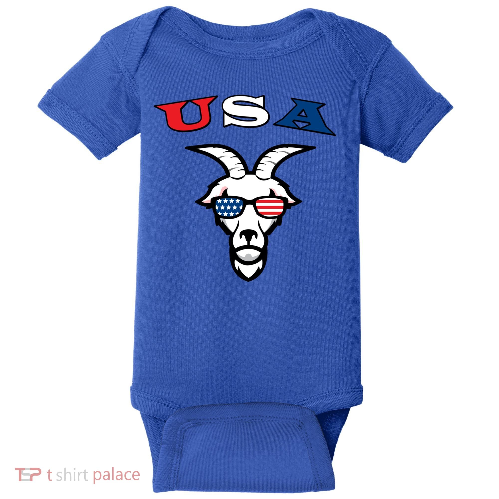 The Original Usa The Goat Gift Baby Bodysuit