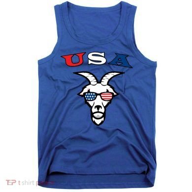 The Original Usa The Goat Gift Tank Top