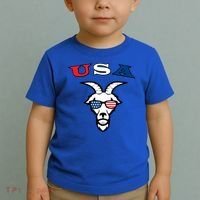 The Original Usa The Goat Gift Toddler T-Shirt thumb 2