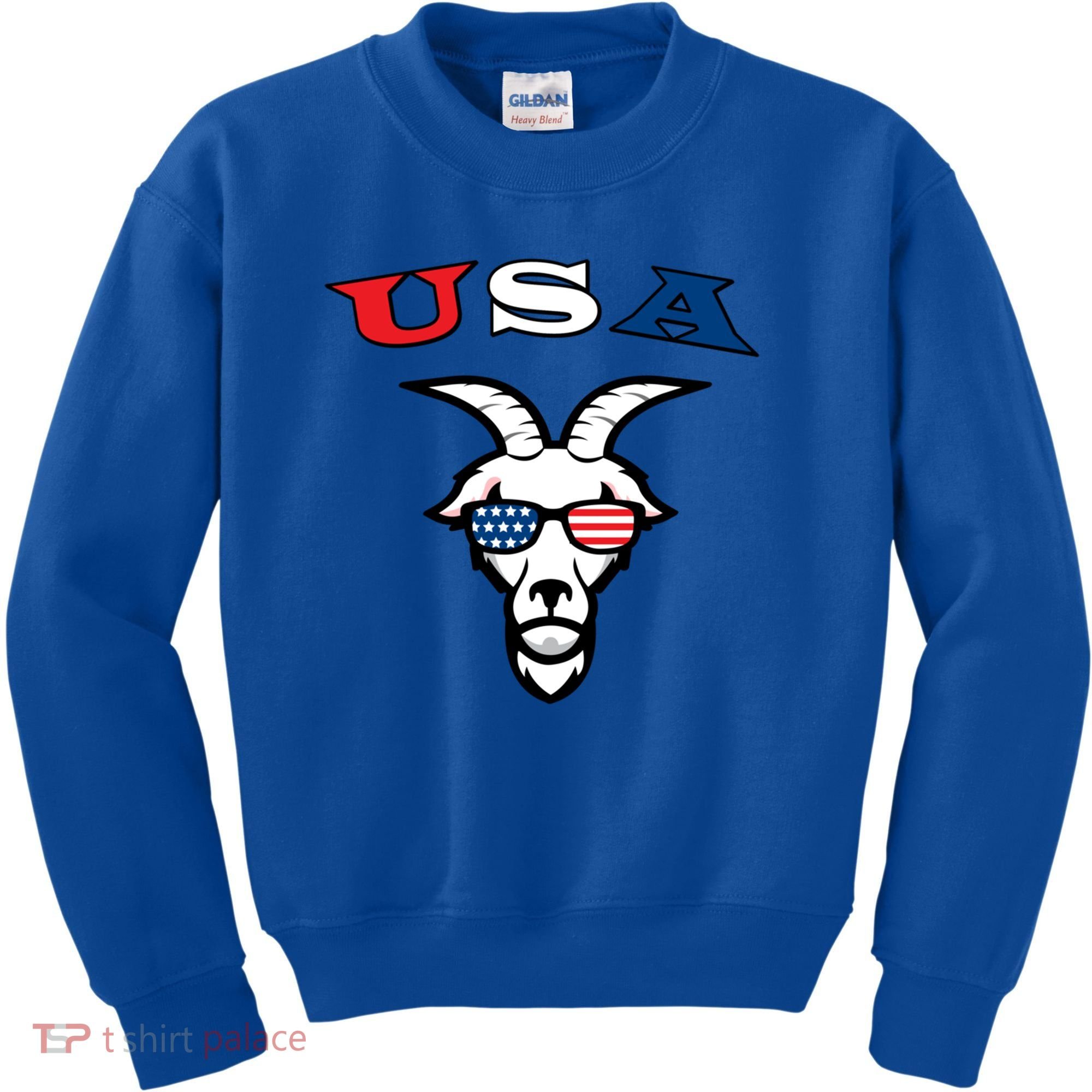 The Original Usa The Goat Gift Kids Sweatshirt