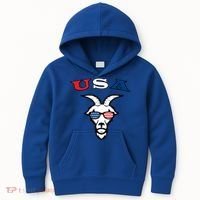 The Original Usa The Goat Gift Kids Hoodie thumb 0