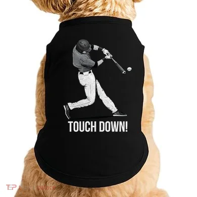 Touch Down Baseball Home Run Doggie Tank