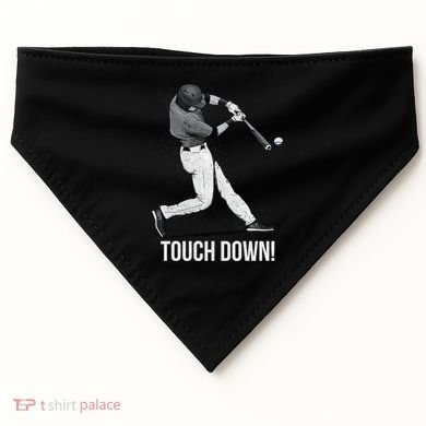 Touch Down Baseball Home Run USA-Made Doggie Bandana