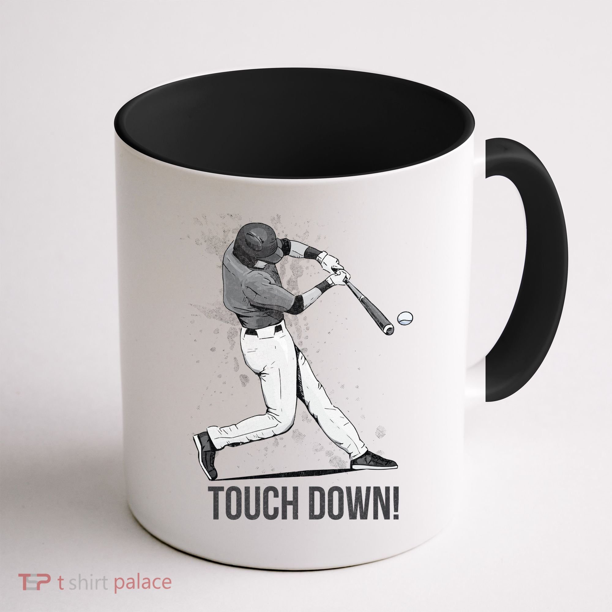 Touch Down Baseball Home Run Coffee Mug