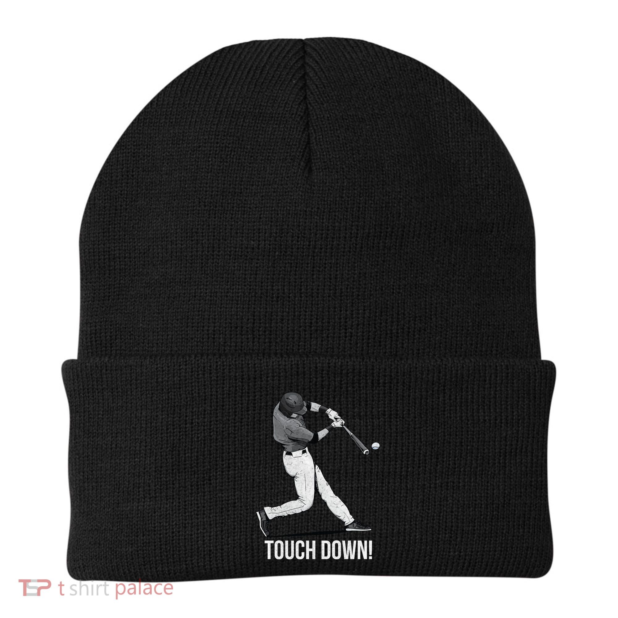 Touch Down Baseball Home Run Beanie
