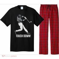 Touch Down Baseball Home Run Pajama Set thumb 0