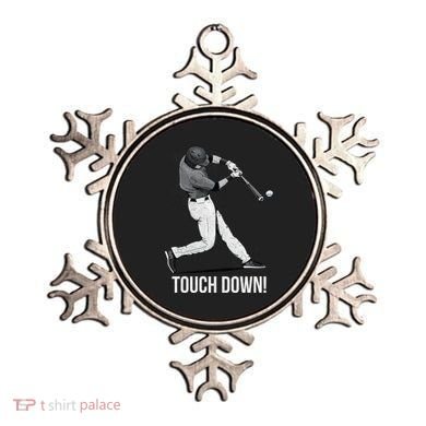 Touch Down Baseball Home Run Ornament