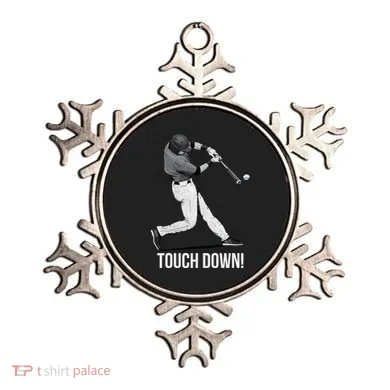 Touch Down Baseball Home Run Ornament
