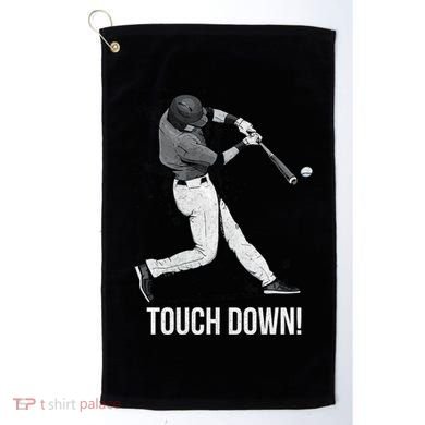 Touch Down Baseball Home Run Golf Towel