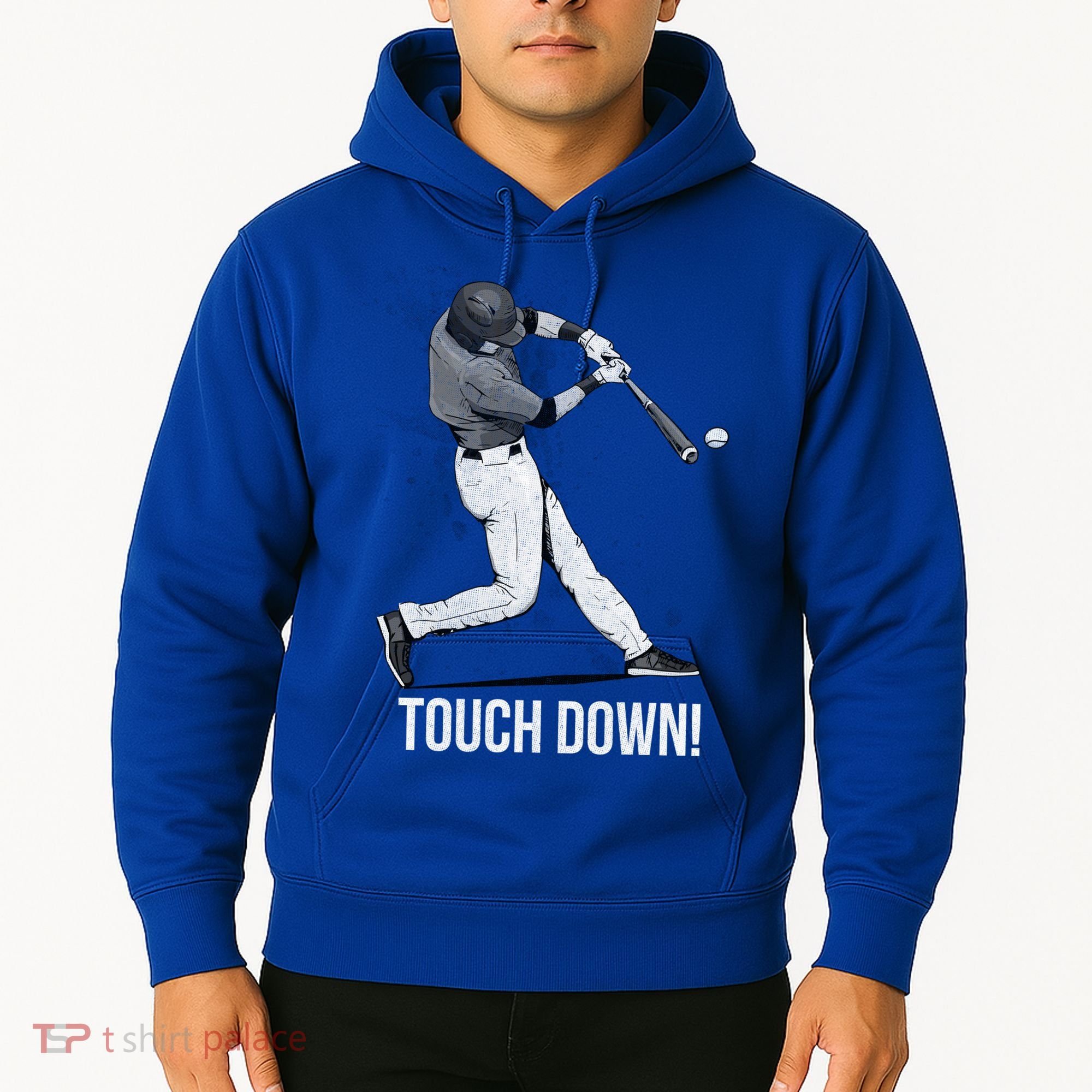 Touch Down Baseball Home Run Hoodie