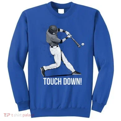 Touch Down Baseball Home Run Sweatshirt
