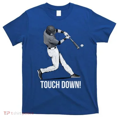 Touch Down Baseball Home Run T-Shirt