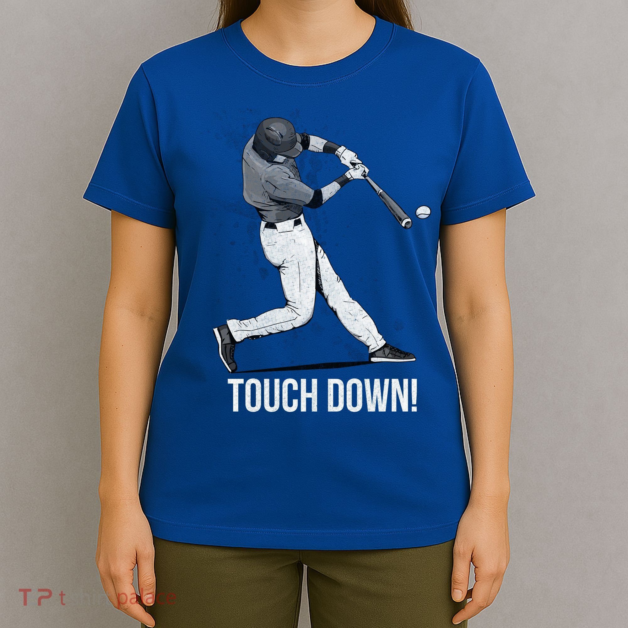 Touch Down Baseball Home Run T-Shirt