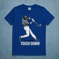 Touch Down Baseball Home Run T-Shirt thumb 5