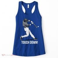 Touch Down Baseball Home Run Women's Tank Top thumb 0