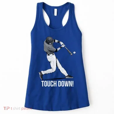 Touch Down Baseball Home Run Women's Tank Top