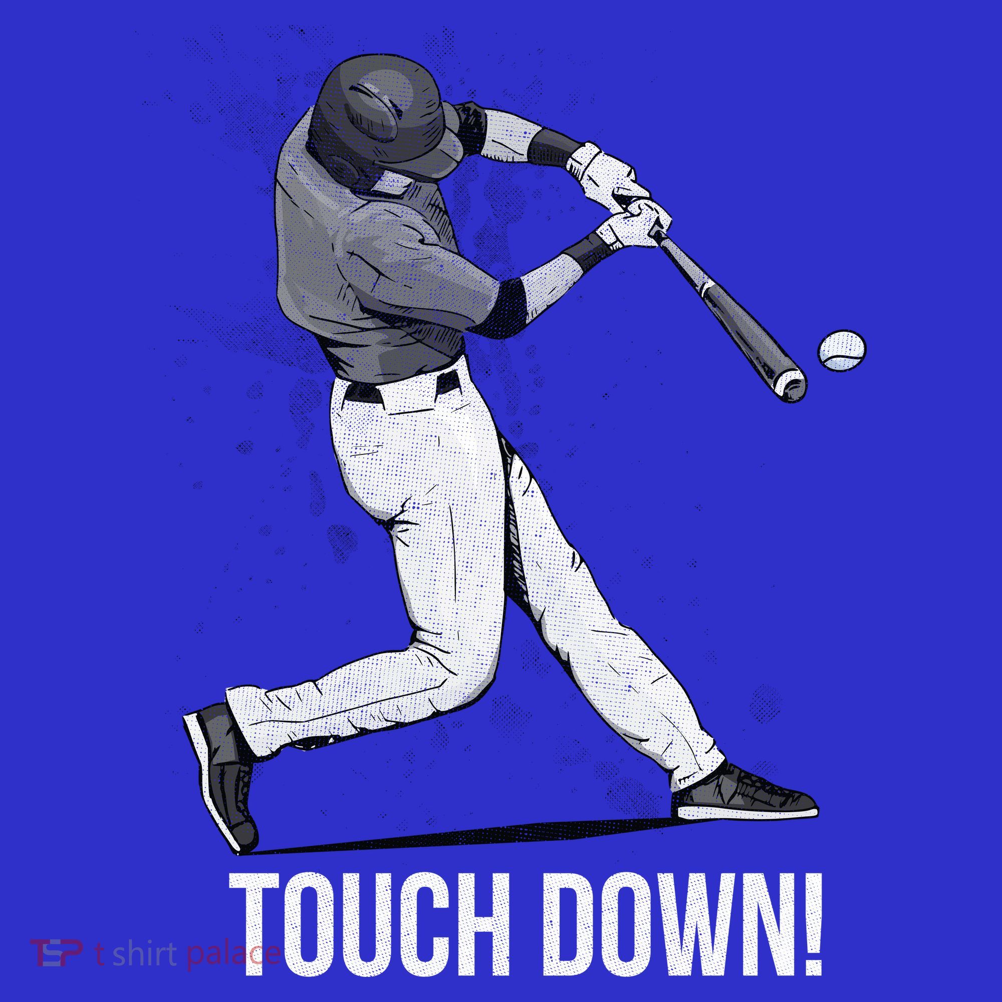 Touch Down Baseball Home Run Women's Tank Top